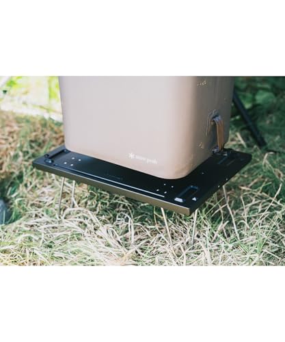 Snow Peak Shelf Container Lid Rack 25 Black FES-045-BK storage camping gear Festival 2026 Spring