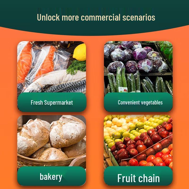 Deli Automatic Food Vacuum Sealer & Storage Bags