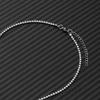 2mm Tennis Chain Necklaces Female Silver Gold Color Stainless Steel Iced Out Neck Chain For Women Fashion Jewelry Chocker 2025