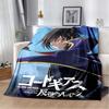 Code Geass Lelouch Anime Portrait Flannel Throw Blanket, Soft Warm Lightweight Blanket for Sofa Bed Home Decor
