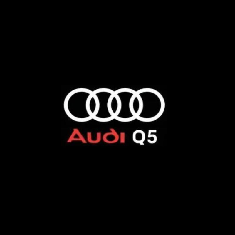 For Audi C5 Car Projector Lamp LED Auto Door Welcome Light For Audi A4 A3 8V 8P 8L A6 C5 C6 C7 A5 A7 SQ5 Q3 Q5 Q7 S3 S4 S5 RS Sline Quattro