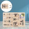 DIY Lock Latch Puzzle Parent-Child Early Education Toys Year Old