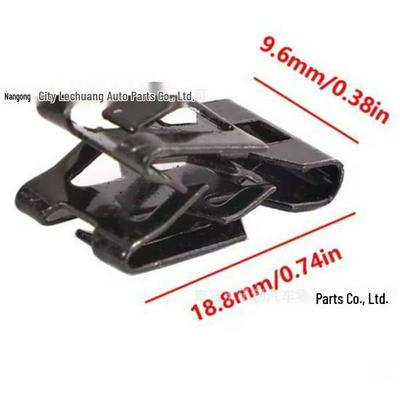 Metal Clip Fasteners W712474S439 for Ford Fiesta MK6 Trunk Trim Panel