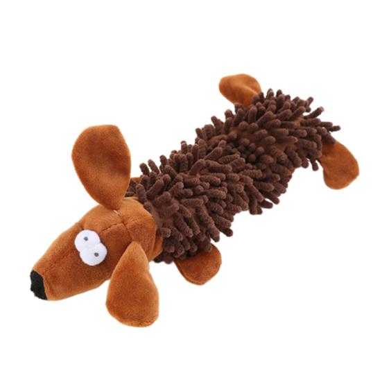 Pet Dog Puppy Cute Pig Duck Hippo Shape Plush Doll Interactive Playing Chew Toy