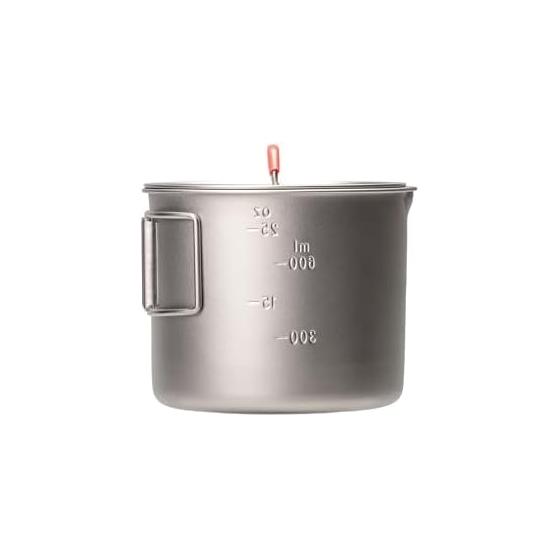 EVERNEW Ti Mug Pot 900 ECA539 [Capacity 950ml] [Made of Titanium]