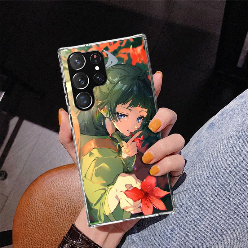 A-Apothecary D-Diaries Maomao Phone Case For Samsung Galaxy S24 S25 Edge S26 Ultra S23 S22 S21 Plus S20 FE + Personalized Print