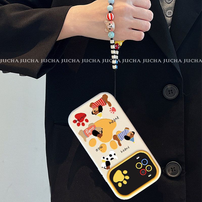 Suitable for Dog Paws Huawei Nova11ultra Mobile Phone Case Artistic Niche HUAWEInova11pro Strap
