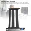 PCIe 5.0 X16 Riser Cable 90 Degree Right Angle 128Gbps Shielded PCIE 5.0 X16 GPU Extension Cable for PC Case Server ITX