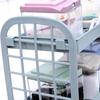 Zweischichtiges Ausgeschnittenes Kunststoffregal Desktop Küchenorganizer Badezimmer Zweischichtiges Make-up-Aufbewahrungsregal