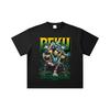 260 GSM Double Yarn 32 Count 100% Cotton My Hero Academia V15 Deku Print Unisex Heavy Cotton T Shirt