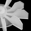 Fan Blade Air Compressor Blade Air Compressor Fan Blade 1Pc Accessory Outer Diameter 135mm/5.3Inches Plastic Replacement