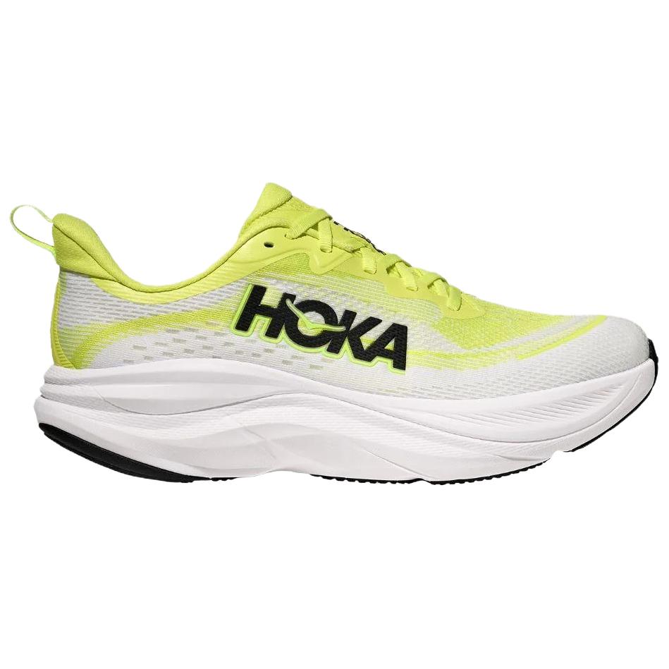 HOKA ONE ONE SKYFLOW Trail Running Shoes Men's Yellow White 1155111-NRS