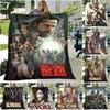 D Printed The Walking Dead Fleece Blanket  Soft Lightweight Throw for Sofa Bed Couch Living Room  Warm Tapestry Cover