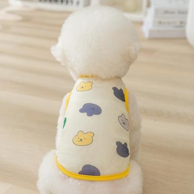 Spring and Summer Breathable Mesh Small Animal Pet Vest Summer Thin Cat Medium and Small Dog Dog Clothes