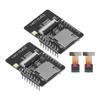 2Pcs ESP32 CAM Development Module WiFi Bluetooth 2 In 1 Camera Board Electronic Component