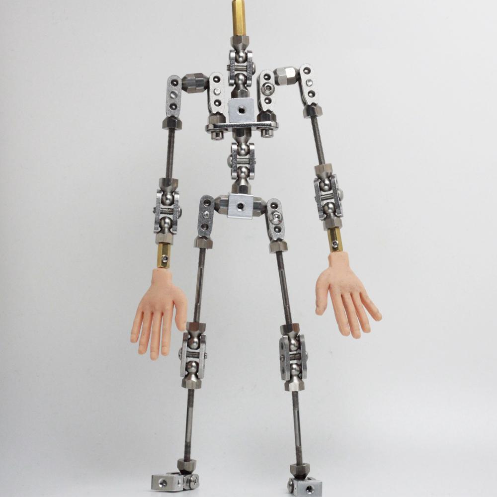 

Upgraded Ready-to-assemble PMA-24 24cm high quality stainless steel animation armature puppet for Stop Motion Character