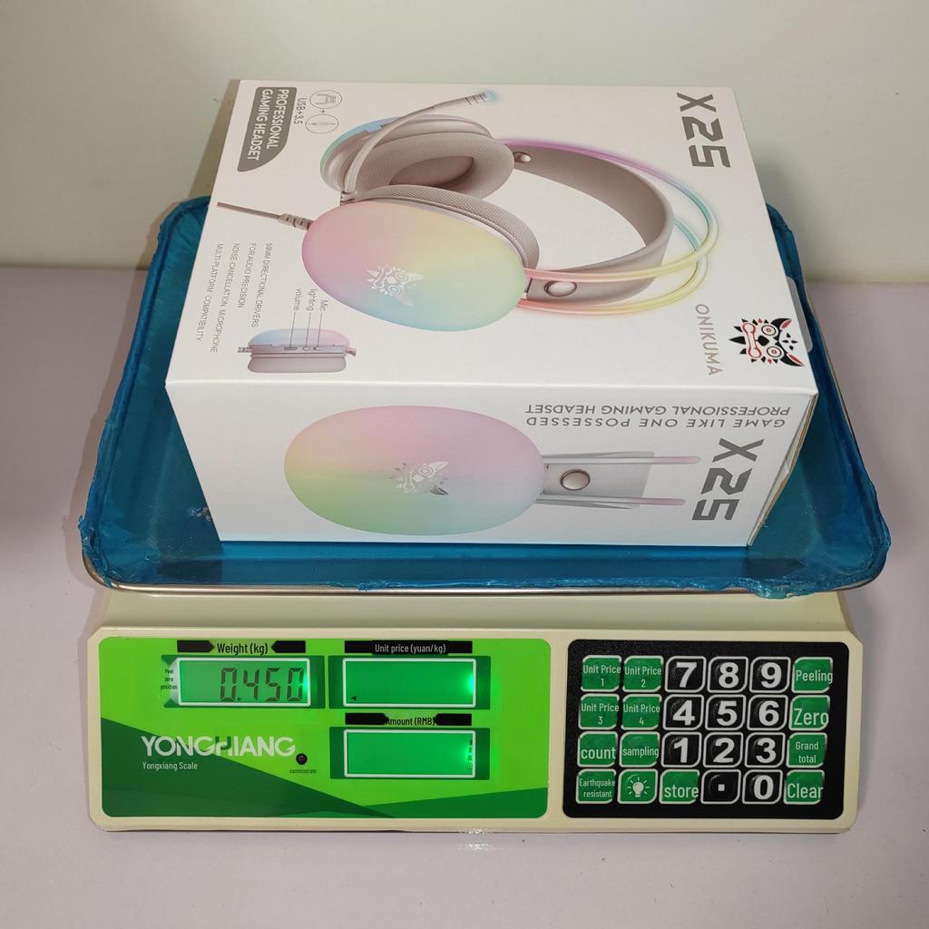 X25 Gradient Dynamic Lighting Headset: Gaming Headset with Cross-Border Design for E-Sports Enthusiasts.