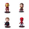 Pvc Avengers Birthday Cake Decoration Toys Featuring Iron Man And Captain America Perfect For Kids' Parties
