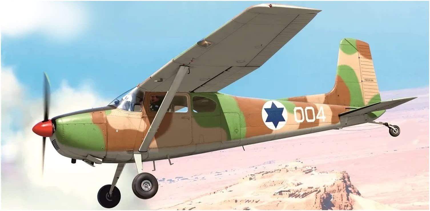 

KP model Israeli Army Cessna Plastic Model KPM0369 1/72 C-180 U-17