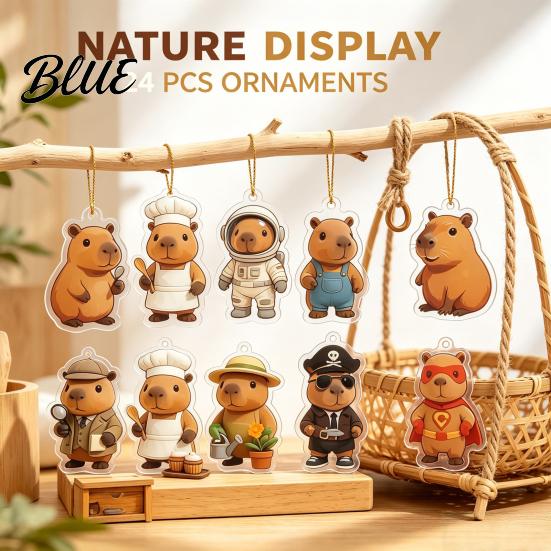 Themed Blind Box Countdown with Advent Calendars Christmas Capybara Set 2026 24 Days Novelty Gift