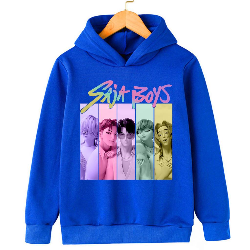 Kpop Witch Hunt Children's Clothing Including Boy's and Girl's Spring and Autumn Hoodies Fashionable Sweatshirts
