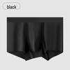60 kusů Pánské bezešvé antibakteriální boxerky středního střihu z čisté bavlny – Prodyšné, jednobarevné, pro všechna roční období