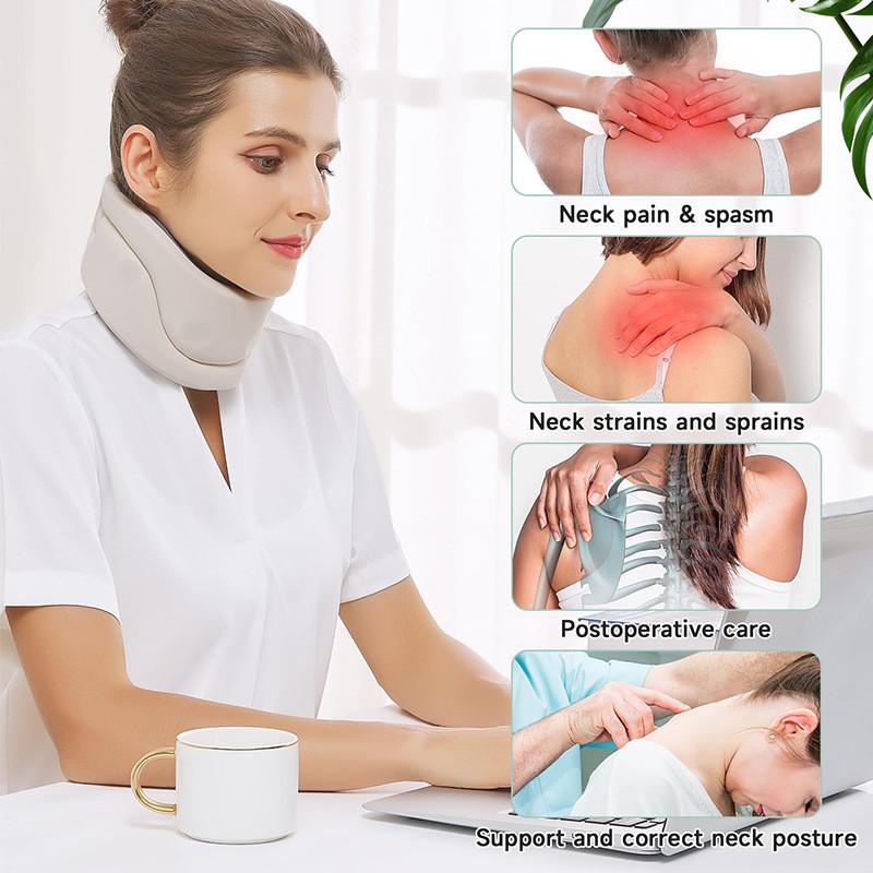 Comfortable And Breathable Neck Support Pillow For Correcting Forward Head Posture
