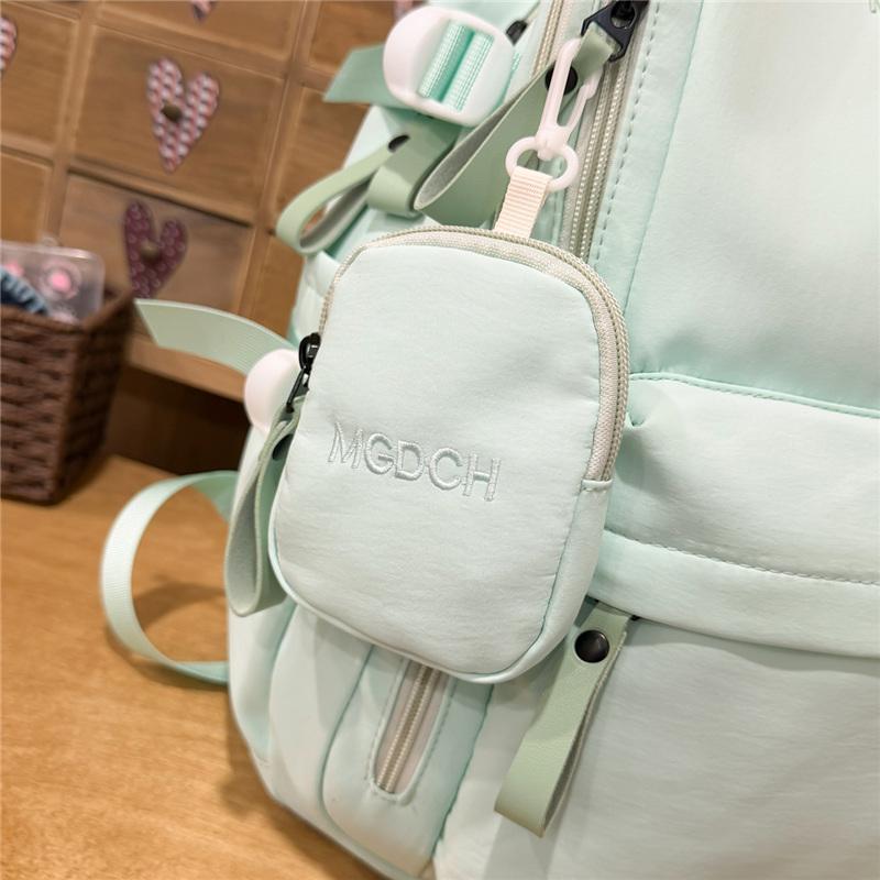 Women's Large Capacity Backpack Student's Lightweight Schoolbag
