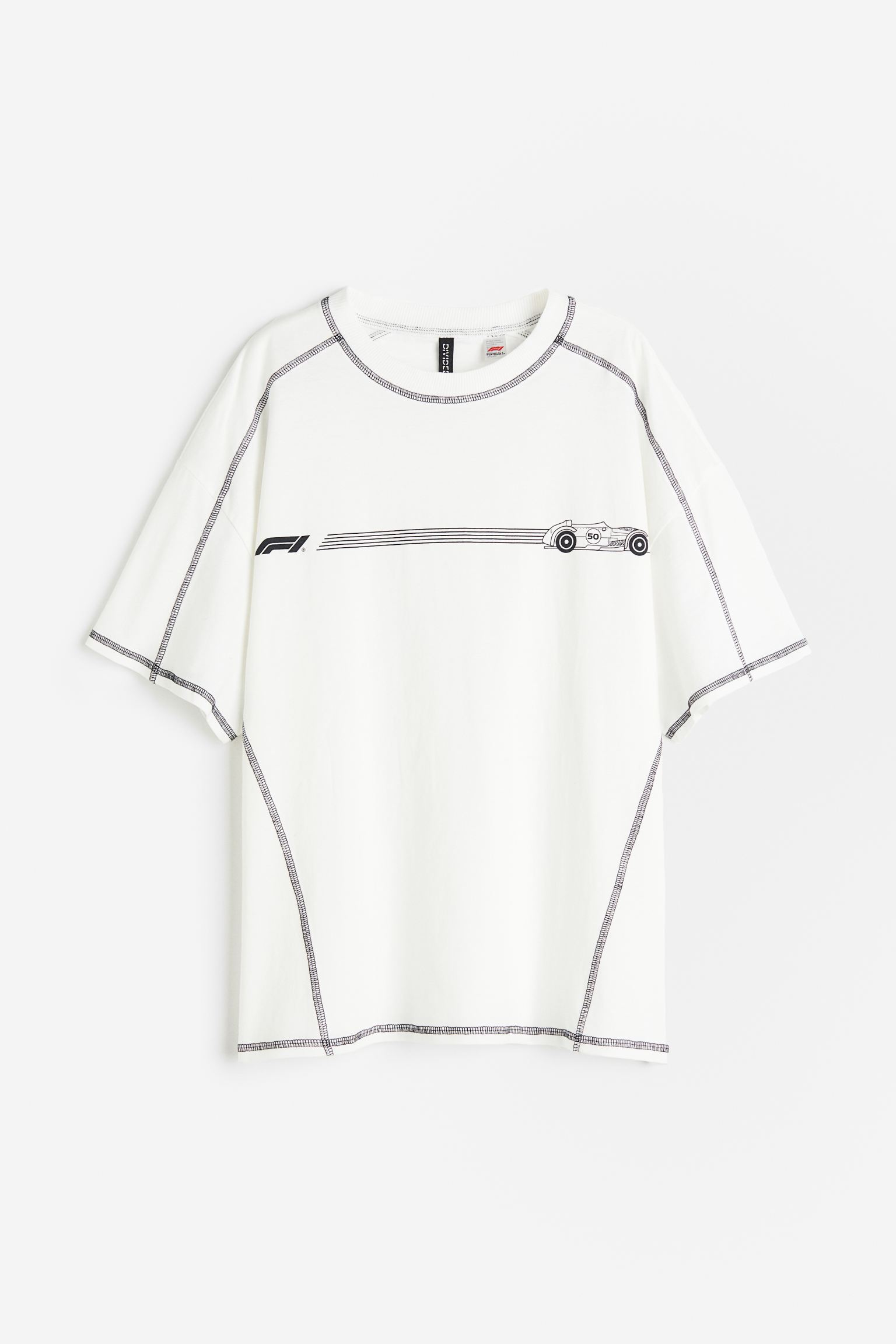 

Футболка оверсайз с принтом