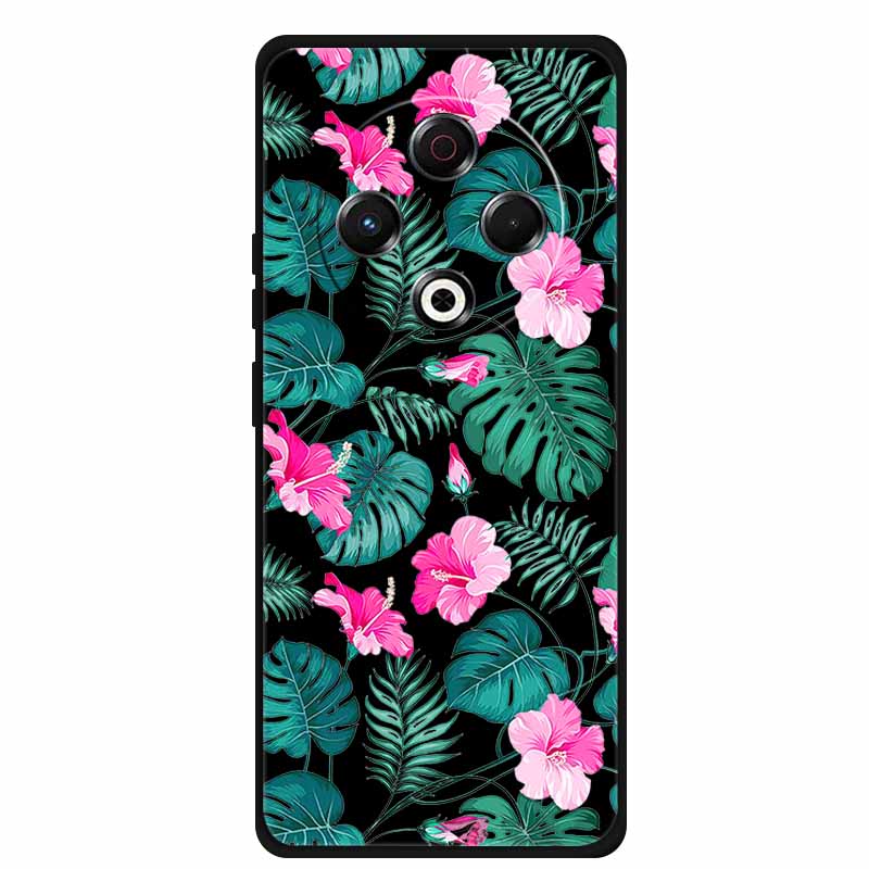 Coque For Tecno Spark 30 4G Case 6.78" Cartoon Cat Black Silicone Soft Back Cover Case For Tecno Spark 30 Case Spark30 Funda Bag
