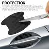 Carbon Fiber Car Door Handle Protector Film Anti Scratch Sticker 4PCs Set
