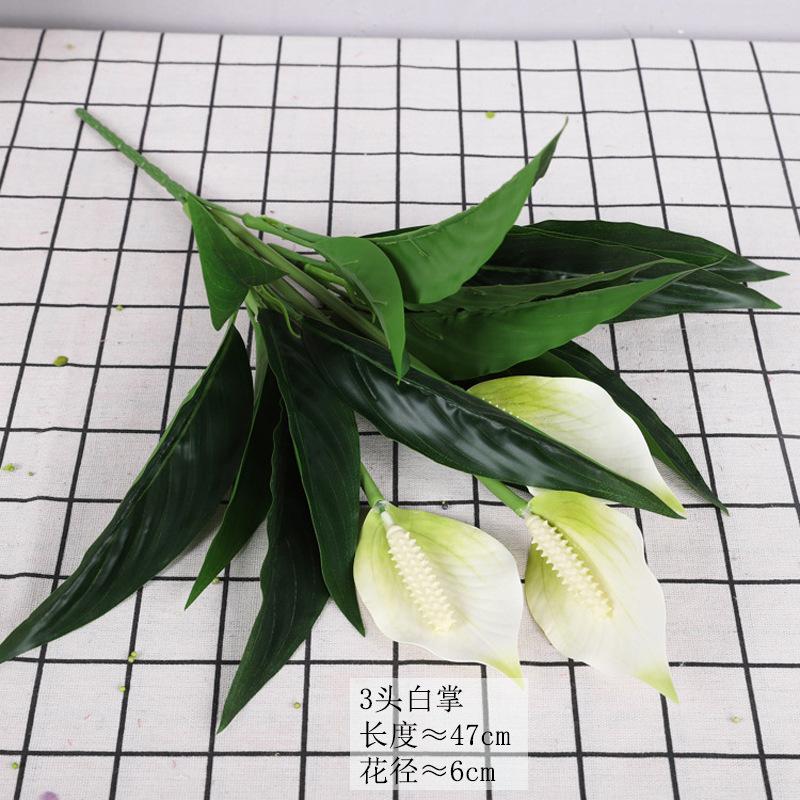 Artificial green plant anthurium welcome spring bouquet dill flower housewarming home dill flower artificial flower potted plant