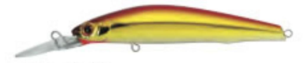 Bassday Sugar Deep SG92F M14 Red Gold 2/3 Lure.