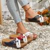 Summer Women Wedge Sandals Premium Orthopedic Open Toe Sandals Vintage Anti-slip Leather Casual National Style Shoes for Women