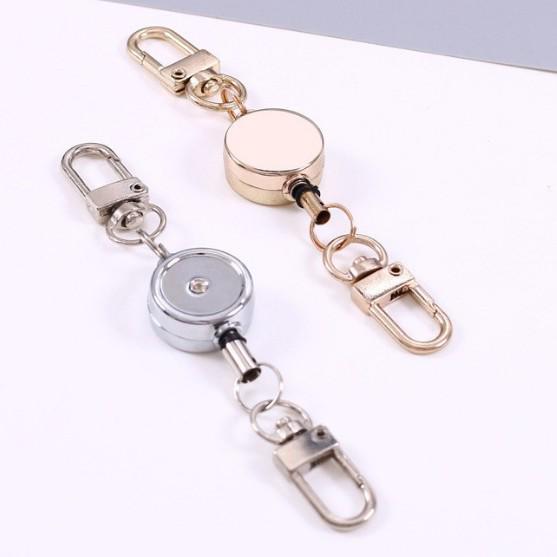 Qiuyu Retractable Badge Holder with Epoxy Key Yoyo