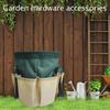 Green Oxford Cloth Garden Leaf Storage Bag Garden Tool Bag Life Organizer Bag Garden Garbage Bag Garden Pruning Kit 1 Pack