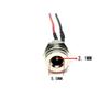 5PCS DC099 Wired 10cm 15cm 20cm DC Power Female 5.5 * 2.1 5.5*2.5mm DC Socket High Current All Metal Male Female