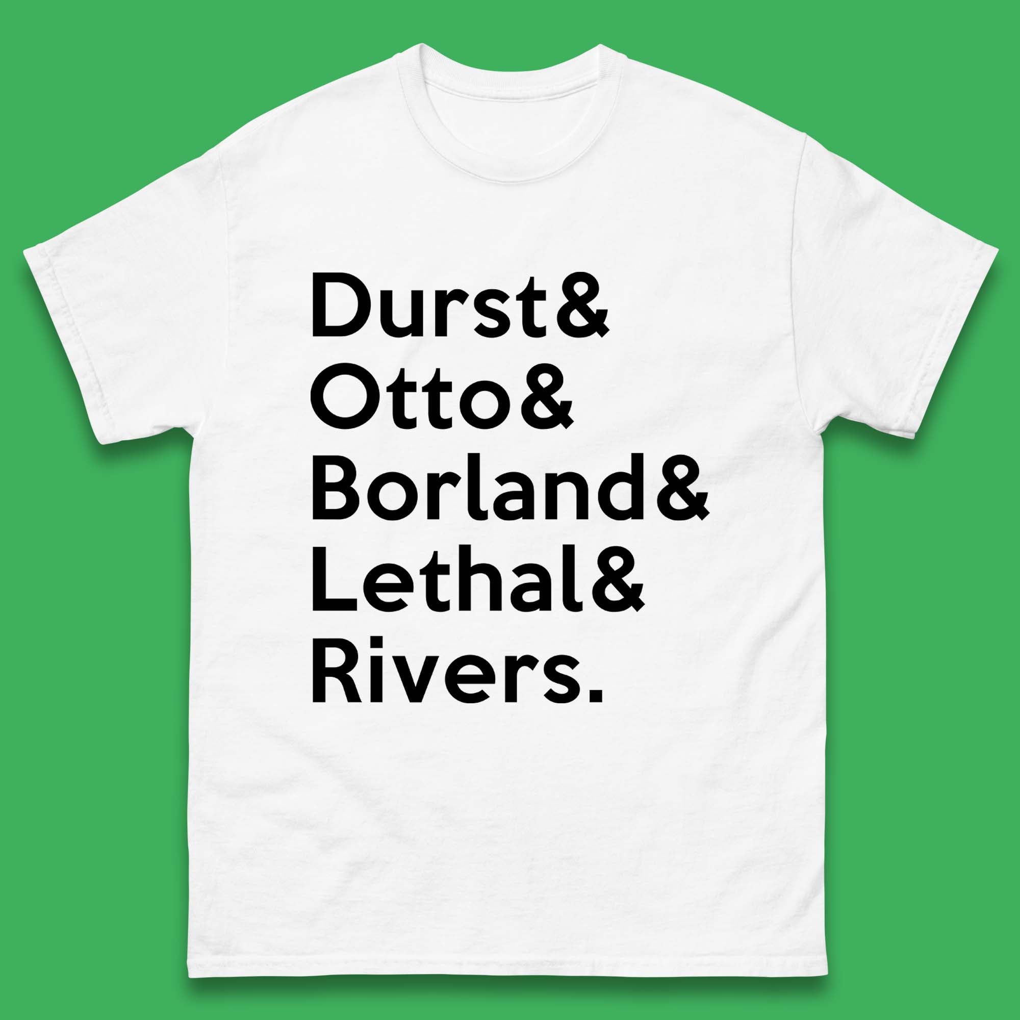 

Durst & Otto & Borland & Lethal & Rivers Limp Bizkit T-Shirt Womens Tops Tees M