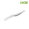 Medical Instruments Surgical Tweezers Ear Forceps Dressing Tissue Forceps Otorhinolaryngology Curved Gun Toothed Ear Forceps