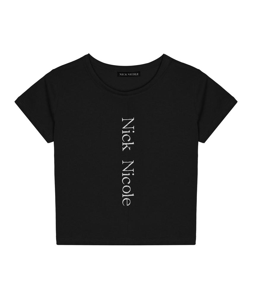 Nigaennikol Nicole Pintuck Half Top_Black