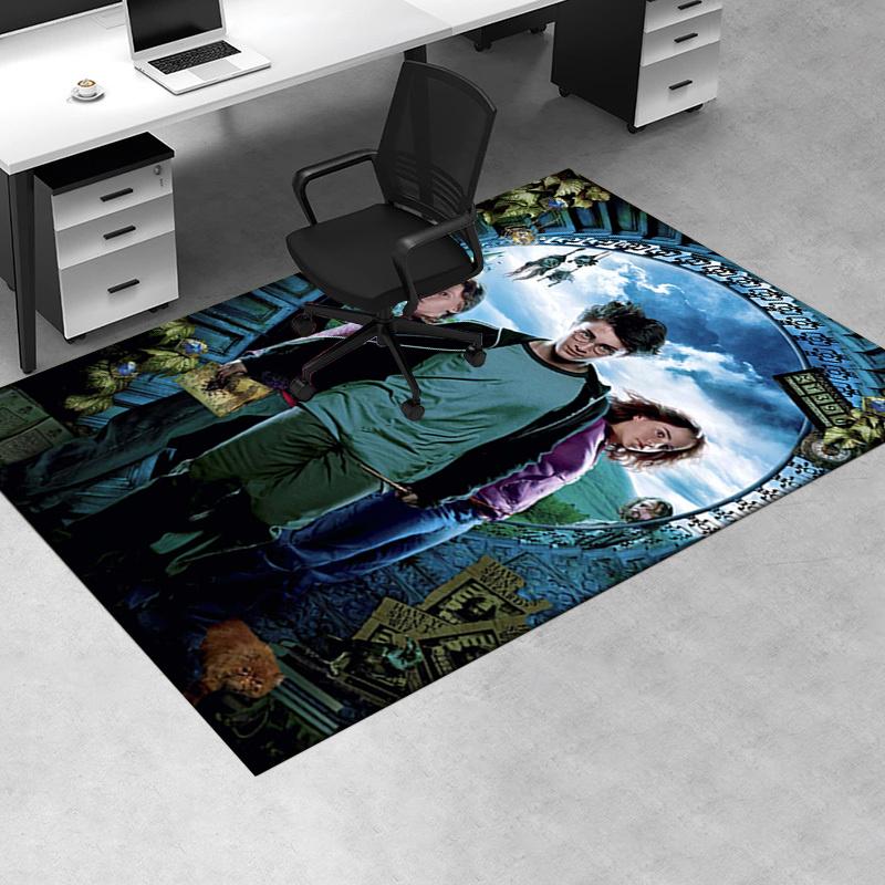 

Harry Potter and the Prisoner of Azkaban Movie Poster Print Office Mat Home Decor Office Desk Chair Rugs Chair Carpet for office Chair Mat G 60cm by 90cm