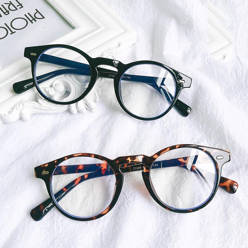 Neue Anti-Blau-Brille Business-Brillengestell Mode Herren- und Damen-Flachbrillen