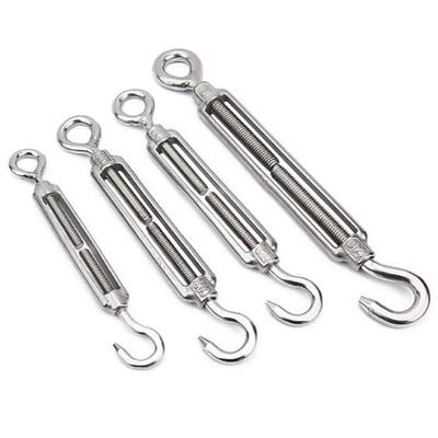 316/304 Stainless Steel Wire Rope Turnbuckle Tensioner