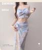 2026 New Women's Three-Piece Bikini Set - Trendy Vacation and Hot Spring Swimwear.