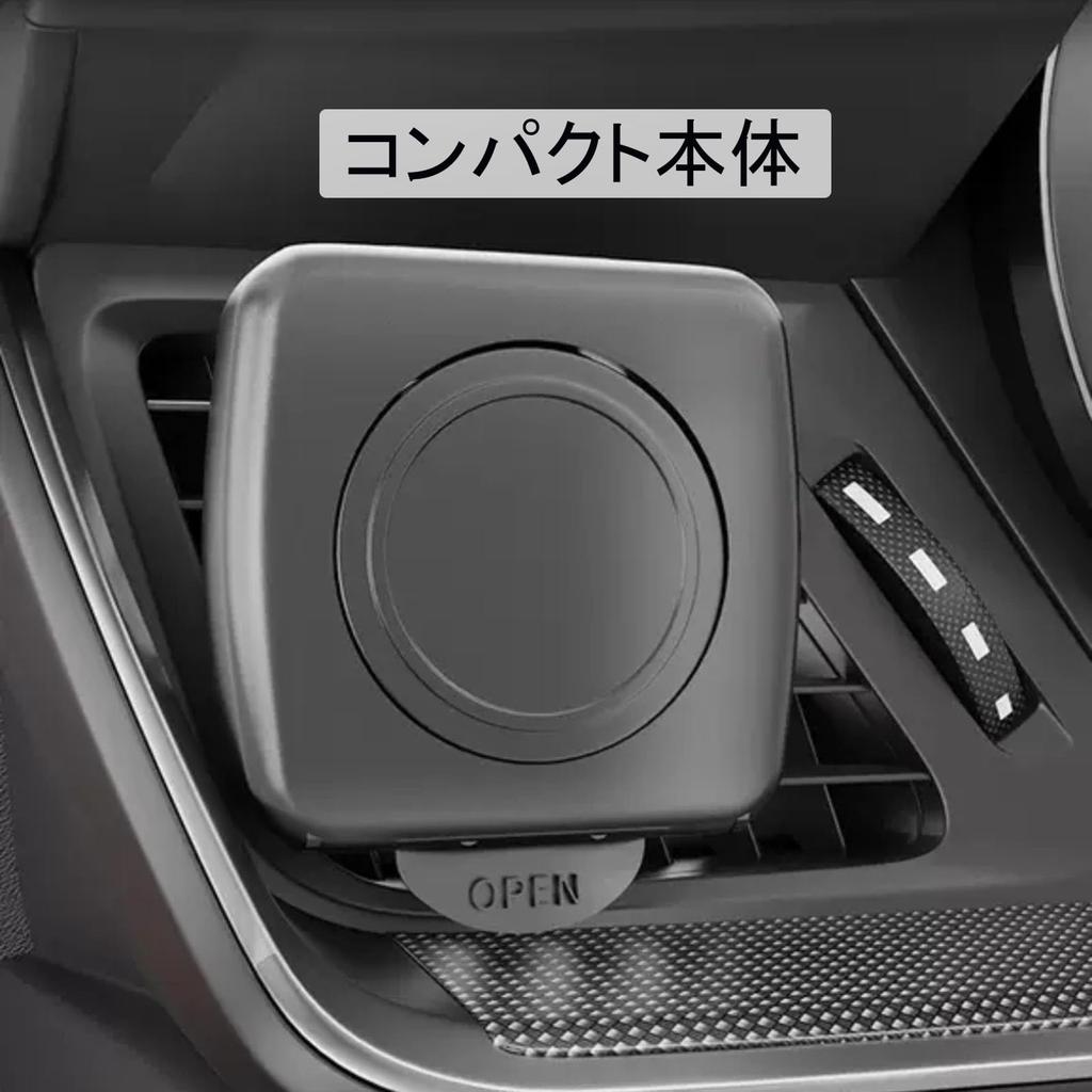 Foldable Car Drink Fits Air Car Convenient for Coffee Holder, Black, Compact, Space-Saving, Vent, Expandable, Lightweight, Adjustable, Space-Saving