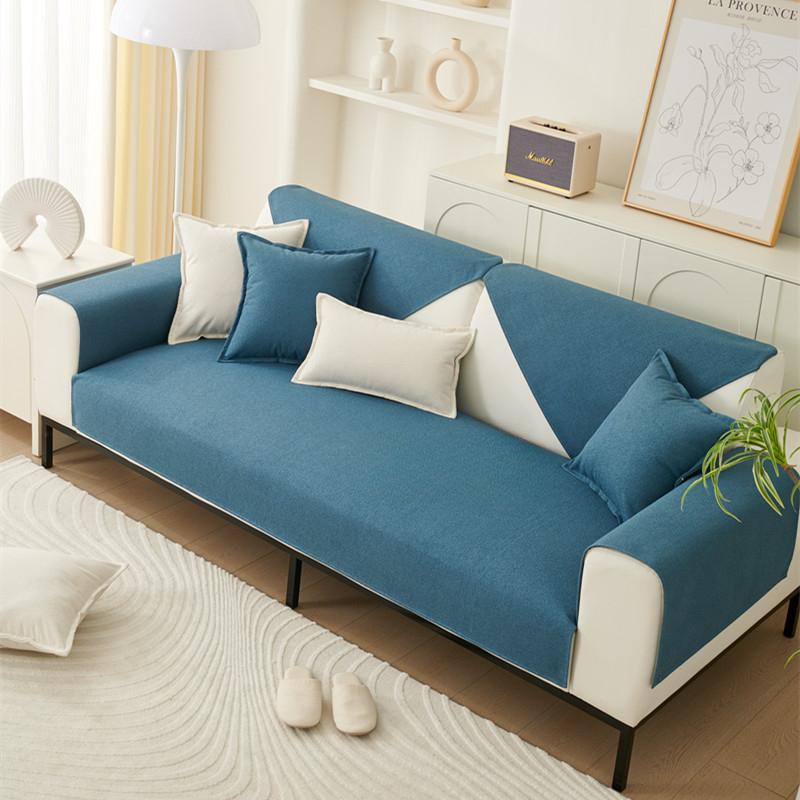 

Чехол на диванную подушку, полотенце, универсальная нескользящая плюшевая подушка для дивана Four Seasons, не царапающая подушка 70*70