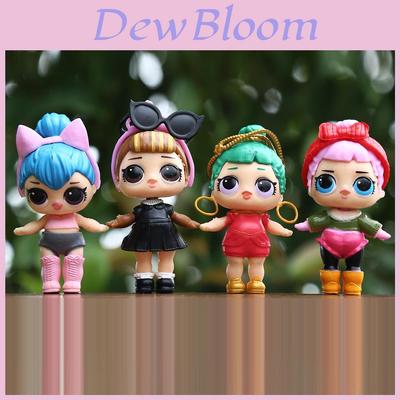 Figurines de Poupées Lol Surprise en PVC avec Décor Micro Paysage pour Enfants et Collectionneurs