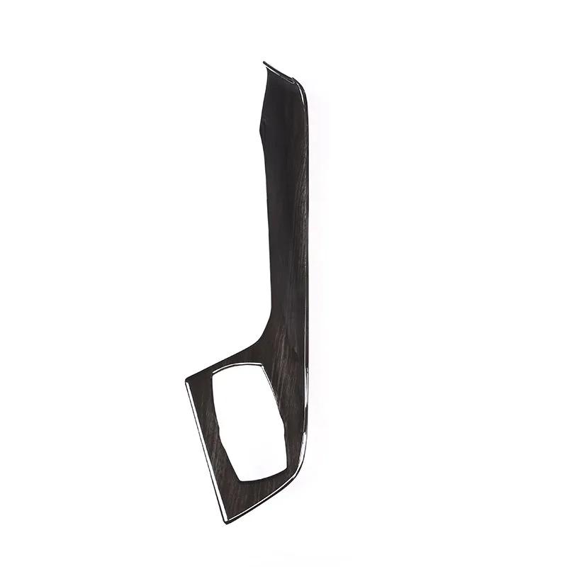 For BMW X1 F48 X2 F47 2016- ABS Carbon Fiber Car Console Gear Shift Multimedia Panel Frame Cover Trim Car Accessories  (LHD)