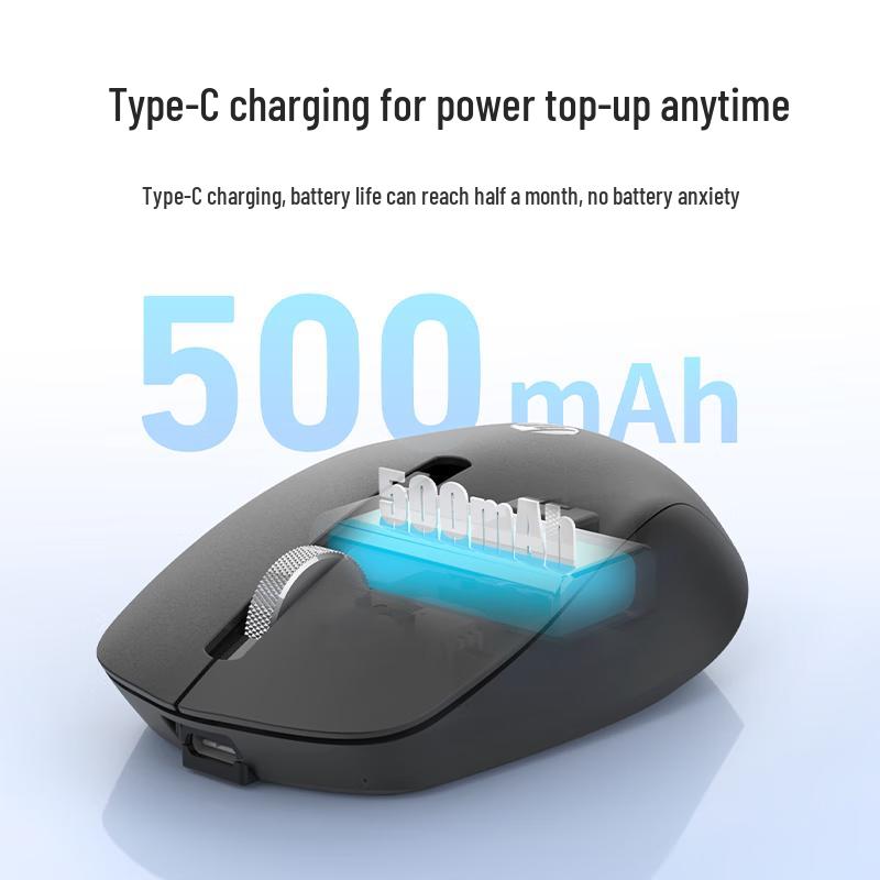 HP S1000DC Wireless Bluetooth Dual-Mode Rechargeable Mouse