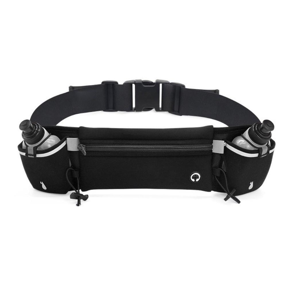 Fits 7 Inches Phones Running Waist Pack Dual Pocket Sports Fanny Pack Portable Running Belt  Hiking